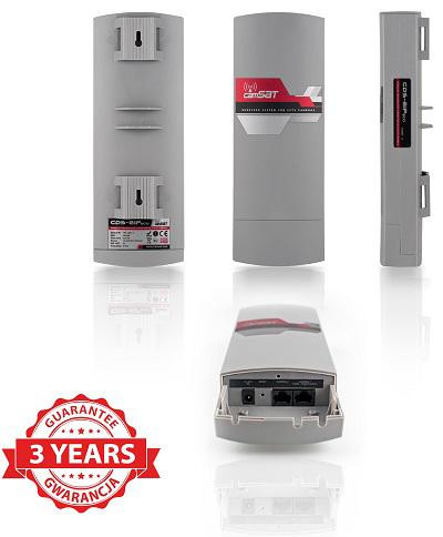 CAMSAT CDS-6IP eco moduł radiowy bezprzewodowy 5.6 GHz do kamer IP HD 4K LAN 2km zasięg IP55 CAMSAT CDS-6IP eco moduł radiowy bezprzewodowy 5.6 GHz do kamer IP HD 4K LAN 2km zasięg IP55