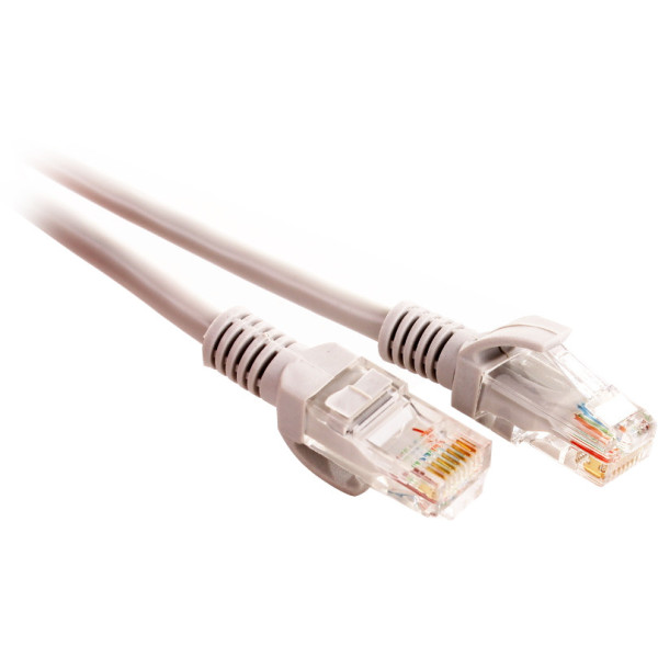 PATCHCORD SKRĘTKA GETFORT CAT.5E UTP 5m szary
