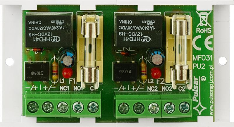 Modulo relè di comando Pulsar AWZ512