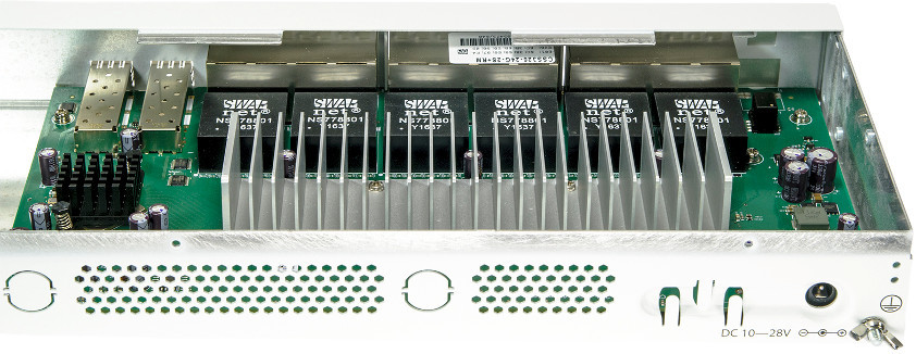 MikroTik CSS326-24G-2S+RM switch 24x Gigabit + 2x SFP+ 10G, rack 1U, SwOS MikroTik CSS326-24G-2S+RM switch 24x Gigabit + 2x SFP+ 10G, rack 1U, SwOS