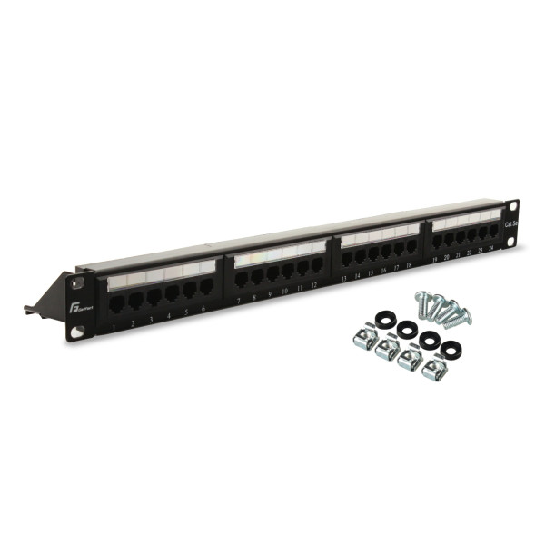 PATCH PANEL UTP CAT.5E 24 PORTY PGF-5EUTP24-B4 GETFORT