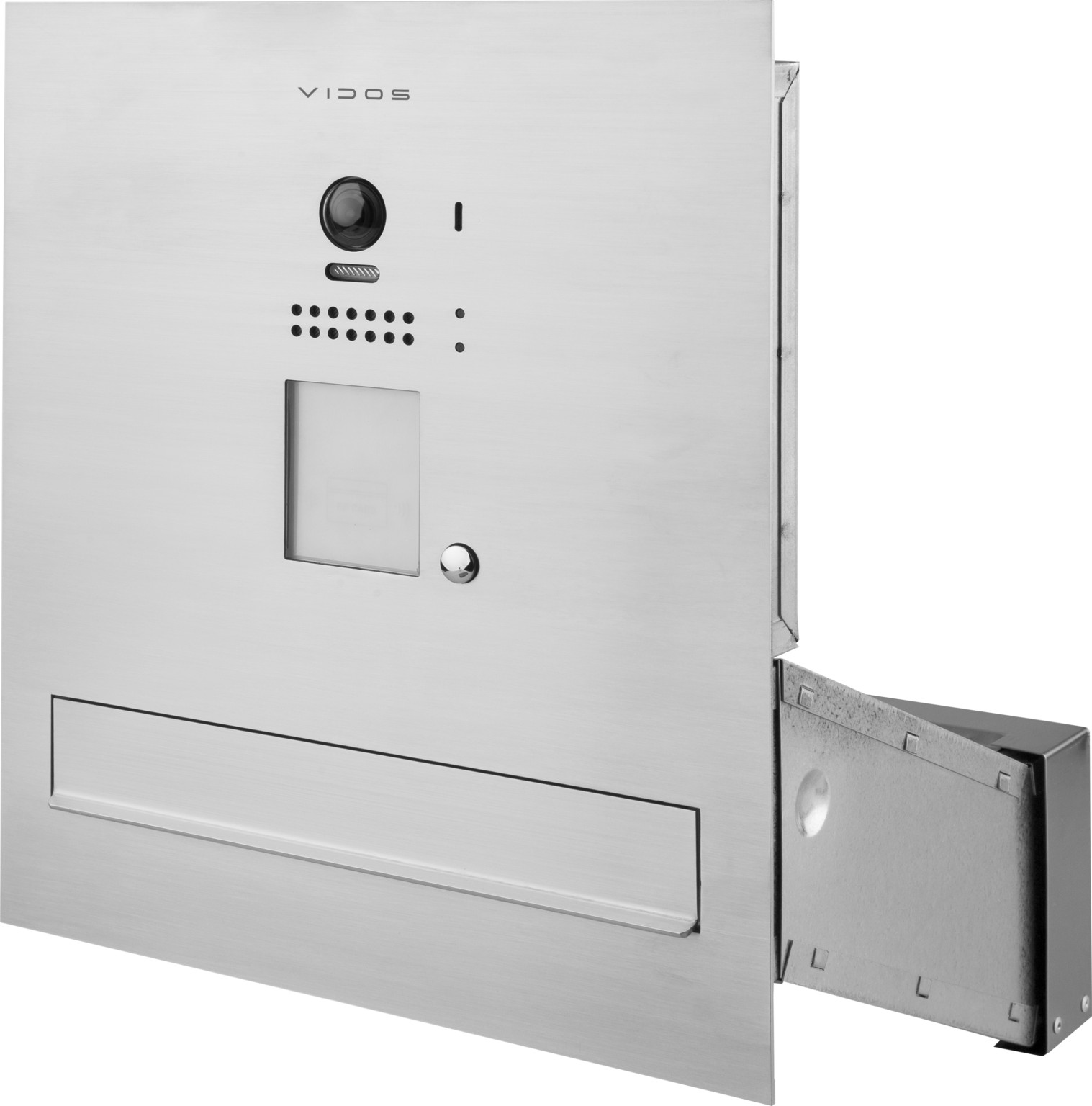 Vidos DUO S1201A-SKM Skrzynka na listy z Wideodomofonem 2 Mpx RFID 170 stopni IP Dwuzylowy Vidos DUO S1201A-SKM Skrzynka na listy z Wideodomofonem 2 Mpx RFID 170 stopni IP Dwuzylowy