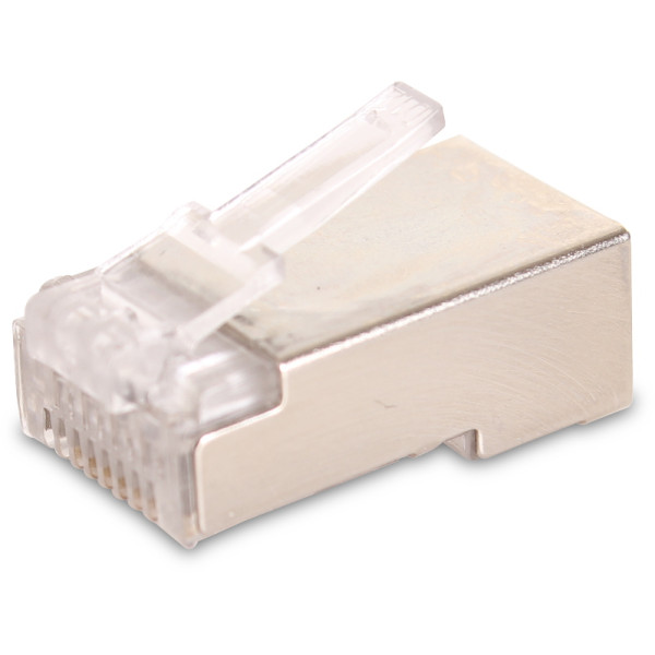 WTYK SIECIOWY GETFORT RJ45 CAT.5e 8P8C EKRANOWANY (100SZT)