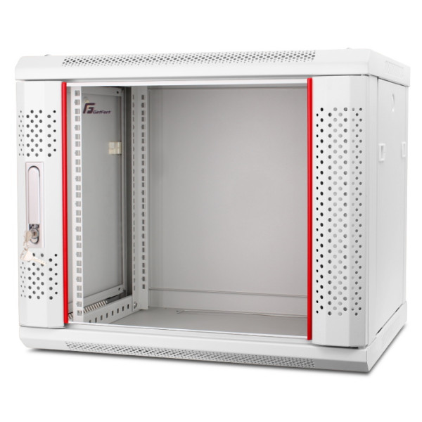 SZAFA RACK GETFORT 19 CALI 9U 600X450 WISZĄCA SZARA