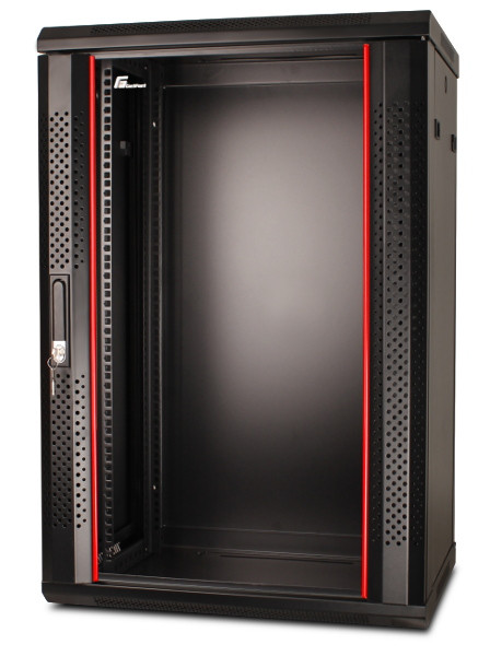 Armadio Rack 19" GETFORT 19  pollici 18U 600X600 a muro / parete