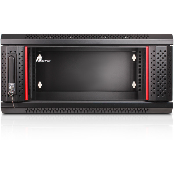 SZAFA RACK GETFORT 19 CALI 4U 600X550 WISZĄCA DWUSEKCYJNA