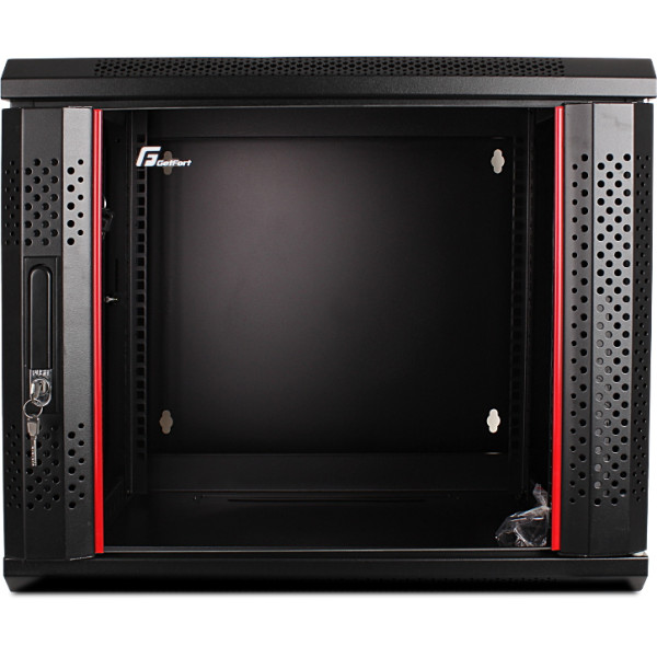SZAFA RACK GETFORT 19 CALI 9U 600X550 WISZĄCA DWUSEKCYJNA