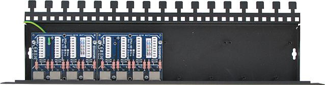 8 canali tastiera / pannello di protezione LAN con protezione da sovratensione PoE EWIMAR PTU-58R-ECO/PoE