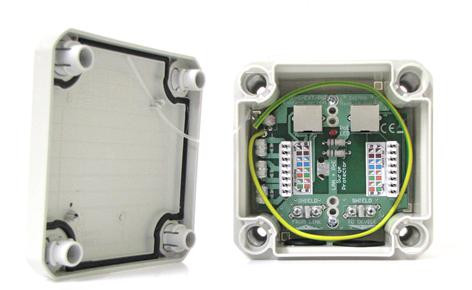 da esterno Protezione da sovratensione IP della serie EXTREME con protezione PoE EWIMAR BOX-1-PTF-51-EXT