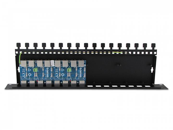 EWIMAR PTF-58R-PRO/InPoE 8-kanałowy panel przeciwprzepięciowy LAN PRO z injektorem PoE do kamer IP CCTV EWIMAR PTF-58R-PRO/InPoE 8-kanałowy panel przeciwprzepięciowy LAN PRO z injektorem PoE do kamer IP CCTV