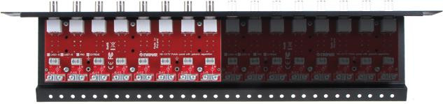 EWIMAR LHSO-8R-EXT 8-kanałowy separator AHD HD-CVI HD-TVI rack 19 cali izolacja galwaniczna 800V ochrona przepięciowa EWIMAR LHSO-8R-EXT 8-kanałowy separator AHD HD-CVI HD-TVI rack 19 cali izolacja galwaniczna 800V ochrona przepięciowa
