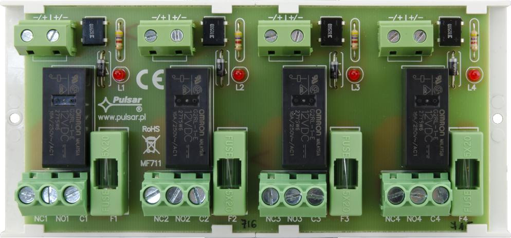 Modulo relè di comando Pulsar AWZ626