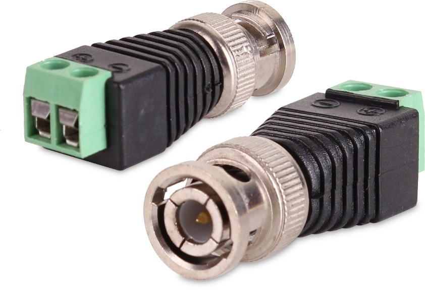 Adattatore BNC Connettore spina-MORSETTO GETFORT BNC-W/S