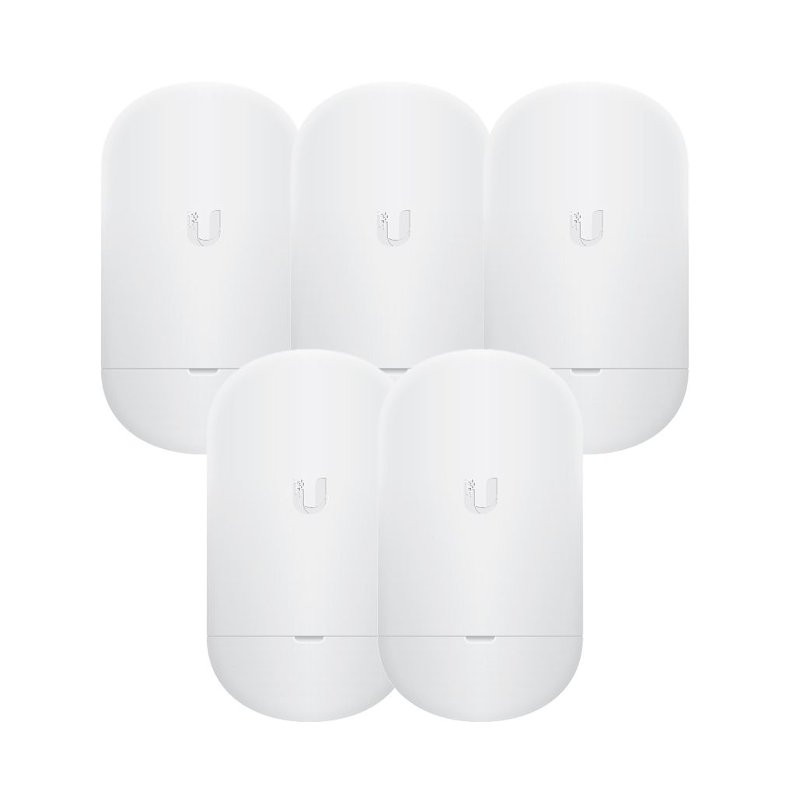 Ubiquiti NanoStation Loco 5AC NS-5ACL-5 5-pack airMAX punkt dostępowy CPE 5 GHz 13 dBi zestaw 5 sztuk Ubiquiti NanoStation Loco 5AC NS-5ACL-5 5-pack airMAX punkt dostępowy CPE 5 GHz 13 dBi zestaw 5 sztuk