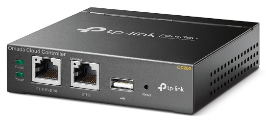TP-Link Omada OC200 sprzętowy kontroler chmurowy zarządzanie do 100 urządzeń PoE/USB SDN TP-Link Omada OC200 sprzętowy kontroler chmurowy zarządzanie do 100 urządzeń PoE/USB SDN