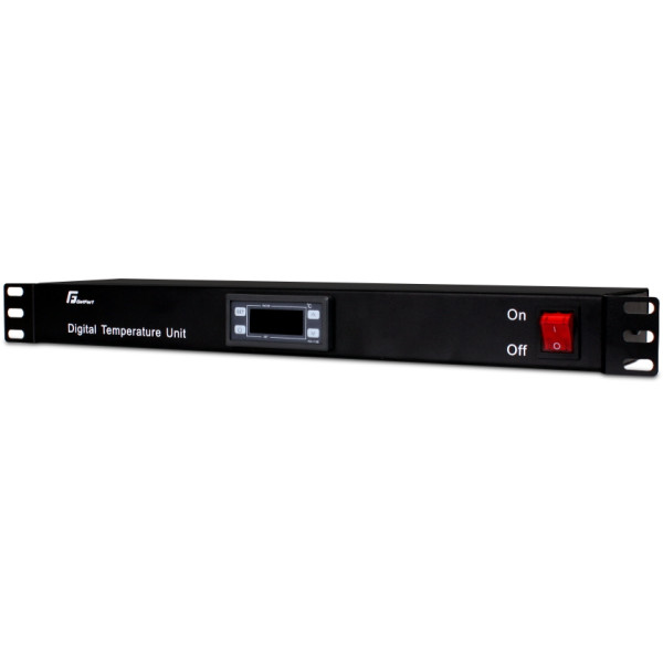 Termostat do szaf rack 1U Getfort