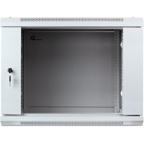 SZAFA RACK GETFORT ECO v2 19 CALI 9U 600X450 Wisząca Szara