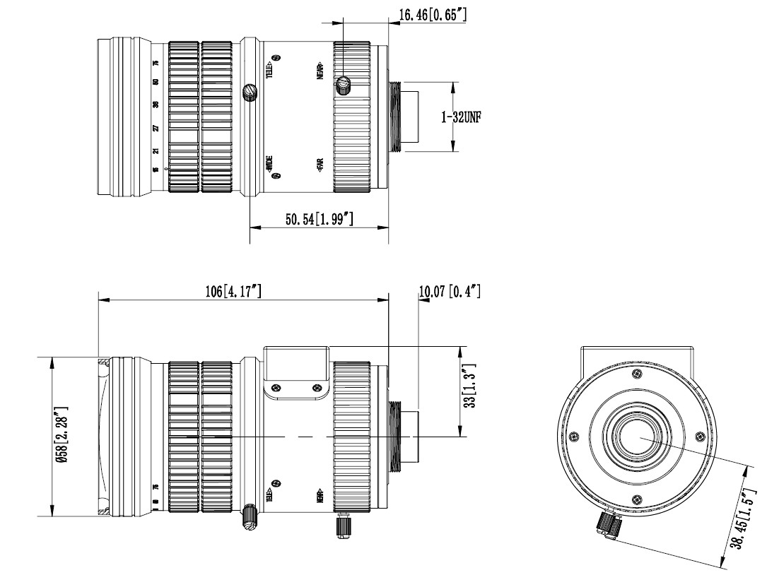 Dahua PFL1575-A12D obiektyw varifocal 15-75mm 12MP 1/1.7 cala DC-Iris uchwyt C montaż kamera CCTV Dahua PFL1575-A12D obiektyw varifocal 15-75mm 12MP 1/1.7 cala DC-Iris uchwyt C montaż kamera CCTV