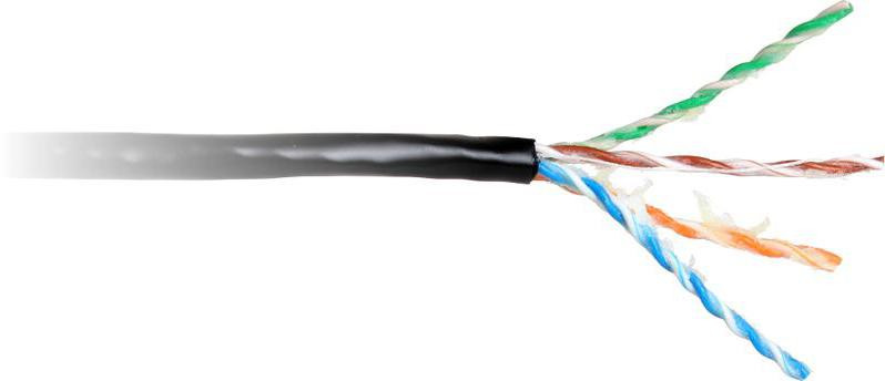 Cavo Cavo LAN UTP GETFORT CAT.5E U/UTP UV con gel protettivo 1m