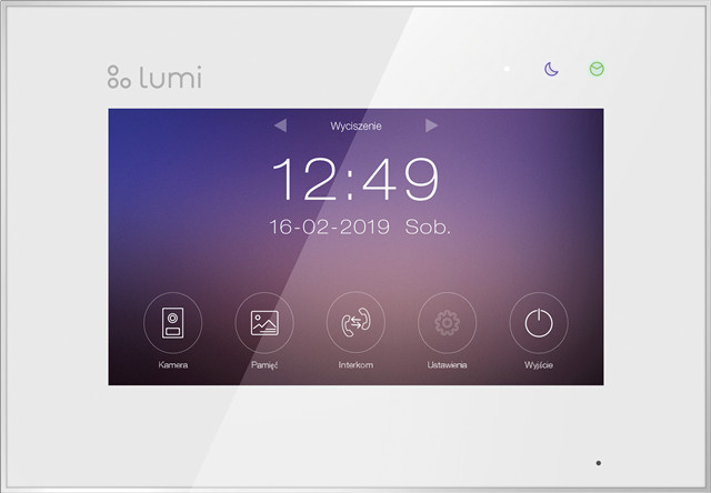 LUMI S4 zestaw wideodomofonowy, monitor dotykowy 7 cali, panel kamera 1080p, microSD LUMI S4 zestaw wideodomofonowy, monitor dotykowy 7 cali, panel kamera 1080p, microSD