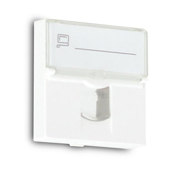ADAPTER GETFORT 2 MOD 1XRJ45 MOSAIC 45x45mm
