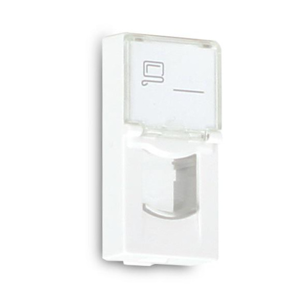 ADAPTER GETFORT 1 MOD 1XRJ45 MOSAIC 22.5x45mm