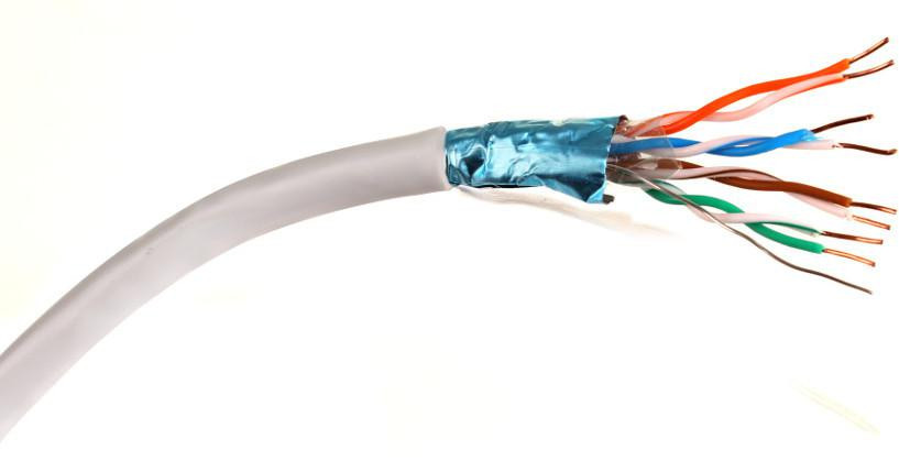 Cavo Cavo LAN UTP GETFORT CAT.6 F/UTP PVC grigio 305m
