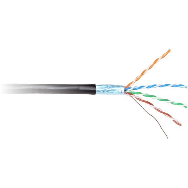 KABEL SKRĘTKA GETFORT CAT.6 F/UTP UV SUCHY 1m