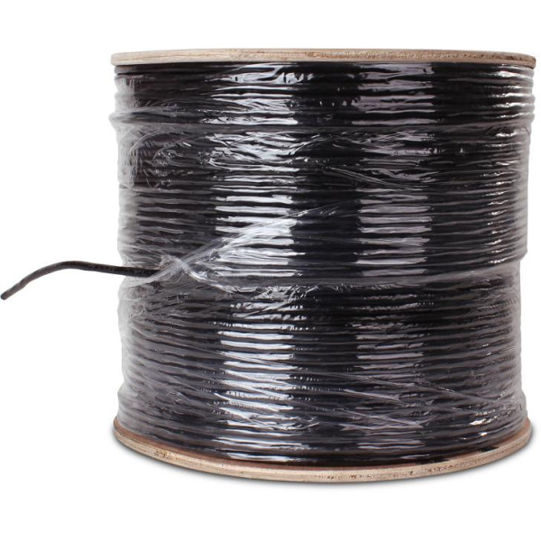 KABEL SKRĘTKA GETFORT CAT.6 F/UTP UV ŻELOWANY 500m