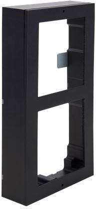 Ramka natynkowa podwójna VIDOS ONE D2100-2 aluminiowa 2 moduły grafit IP Ramka natynkowa podwójna VIDOS ONE D2100-2 aluminiowa 2 moduły grafit IP