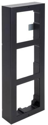VIDOS ONE D2100-3 ramka potrójna natynkowa aluminium grafitowa do stacji modularnej IP VIDOS ONE D2100-3 ramka potrójna natynkowa aluminium grafitowa do stacji modularnej IP