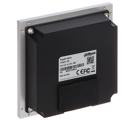 DAHUA VTO4202F-MK moduł klawiatury numerycznej wideodomofonowej IP65 IK07 modularny system DAHUA VTO4202F-MK moduł klawiatury numerycznej wideodomofonowej IP65 IK07 modularny system