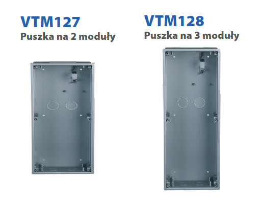 Dahua VTM126 ramka maskująca aluminiowa na 3 moduły, do wideodomofonu VTO4202F Dahua VTM126 ramka maskująca aluminiowa na 3 moduły, do wideodomofonu VTO4202F