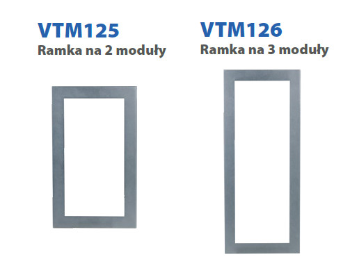 Dahua VTM128 metalowa puszka podtynkowa na 3 moduły, do wideodomofonu VTO4202F Dahua VTM128 metalowa puszka podtynkowa na 3 moduły, do wideodomofonu VTO4202F