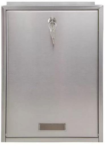 VIDOS S1401D-SKP skrzynka na listy z wideodomofonem 2Mpx 170 stopni szyfrator stal nierdzewna VIDOS S1401D-SKP skrzynka na listy z wideodomofonem 2Mpx 170 stopni szyfrator stal nierdzewna