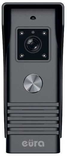Wideodomofon EURA VDP-45A3 ALPHA czarny, monitor 7 cali, kaseta IP44, otwieranie furtki Wideodomofon EURA VDP-45A3 ALPHA czarny, monitor 7 cali, kaseta IP44, otwieranie furtki