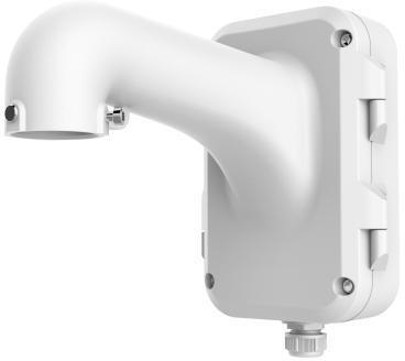 Uchwyt ścienny Hikvision DS-1604ZJ do kamer PTZ speed dome, aluminium, biały, z puszką Uchwyt ścienny Hikvision DS-1604ZJ do kamer PTZ speed dome, aluminium, biały, z puszką
