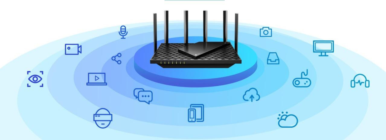 Router TP-Link Archer AX73 Wi-Fi 6 AX5400, 6 anten, USB 3.0, OneMesh, HomeShield Router TP-Link Archer AX73 Wi-Fi 6 AX5400, 6 anten, USB 3.0, OneMesh, HomeShield