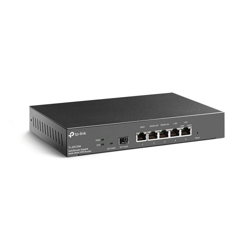 Router TP-Link TL-ER7206 VPN Multi-WAN, SafeStream, Gigabit, Omada SDN, firewall Router TP-Link TL-ER7206 VPN Multi-WAN, SafeStream, Gigabit, Omada SDN, firewall