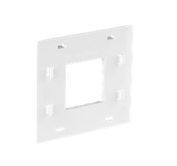 Supporto doppio 2M per prese per canaline per impianti elettrici 90x60 o 90x40 ( 1 pz .)