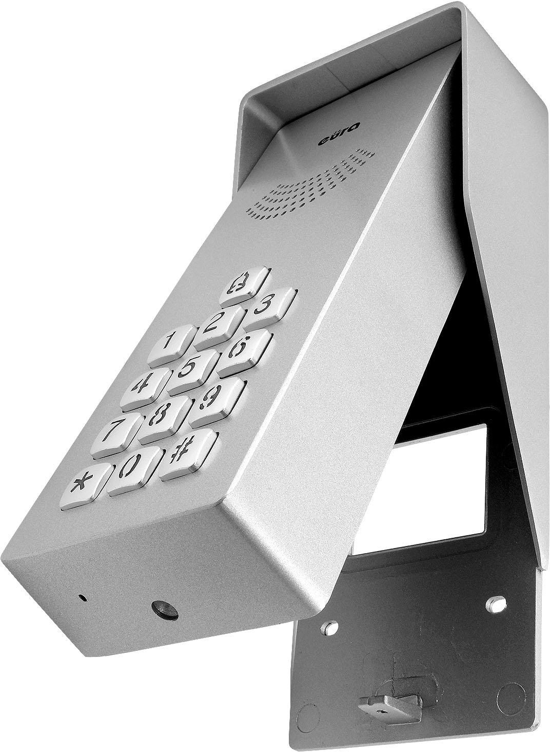 Domofon EURA ADP-38A3 ENTRA biały, jednorodzinny, głośnomówiący, kaseta z szyfratorem Domofon EURA ADP-38A3 ENTRA biały, jednorodzinny, głośnomówiący, kaseta z szyfratorem