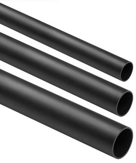 Tubo rigido protettivo in PVC per canalizzazione pztywna, liscia nero CRL-20 2m (Confezione pacco 25 pz .)