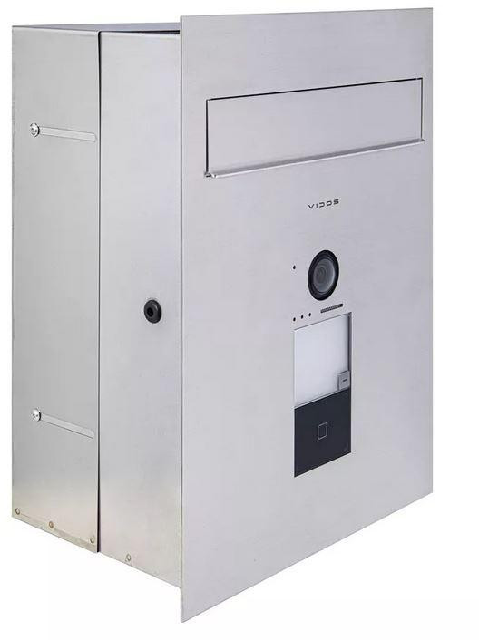VIDOS ONE S2401-SKP skrzynka na listy z wideodomofonem IP WiFi kamera 2Mpx RFID czytnik ogrodzenie VIDOS ONE S2401-SKP skrzynka na listy z wideodomofonem IP WiFi kamera 2Mpx RFID czytnik ogrodzenie