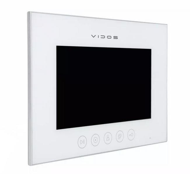 VIDOS X M11W monitor wideodomofonu 7 cali LCD dotykowy karta microSD pamięć wewnętrzna VIDOS X M11W monitor wideodomofonu 7 cali LCD dotykowy karta microSD pamięć wewnętrzna