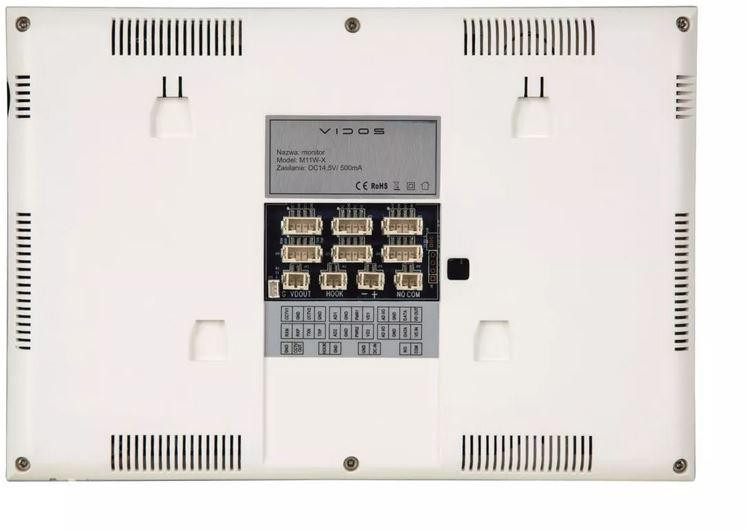 VIDOS X M11W monitor wideodomofonu 7 cali LCD dotykowy karta microSD pamięć wewnętrzna VIDOS X M11W monitor wideodomofonu 7 cali LCD dotykowy karta microSD pamięć wewnętrzna