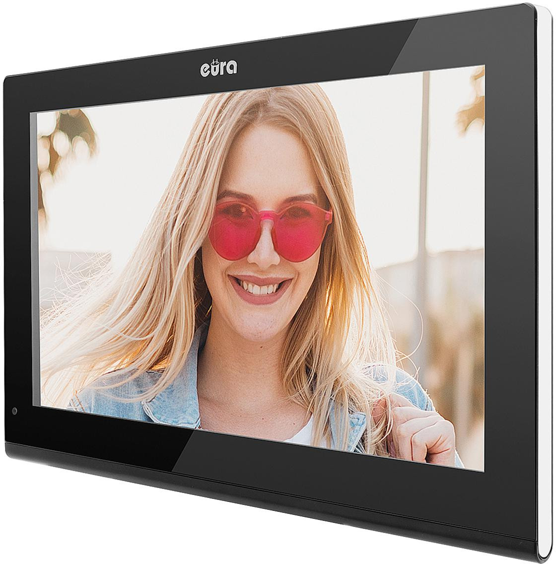 EURA VDP-99C5 czarny wideodomofon WiFi RFID Tuya monitor 10 cali LCD FullHD szyfrator natynk EURA VDP-99C5 czarny wideodomofon WiFi RFID Tuya monitor 10 cali LCD FullHD szyfrator natynk