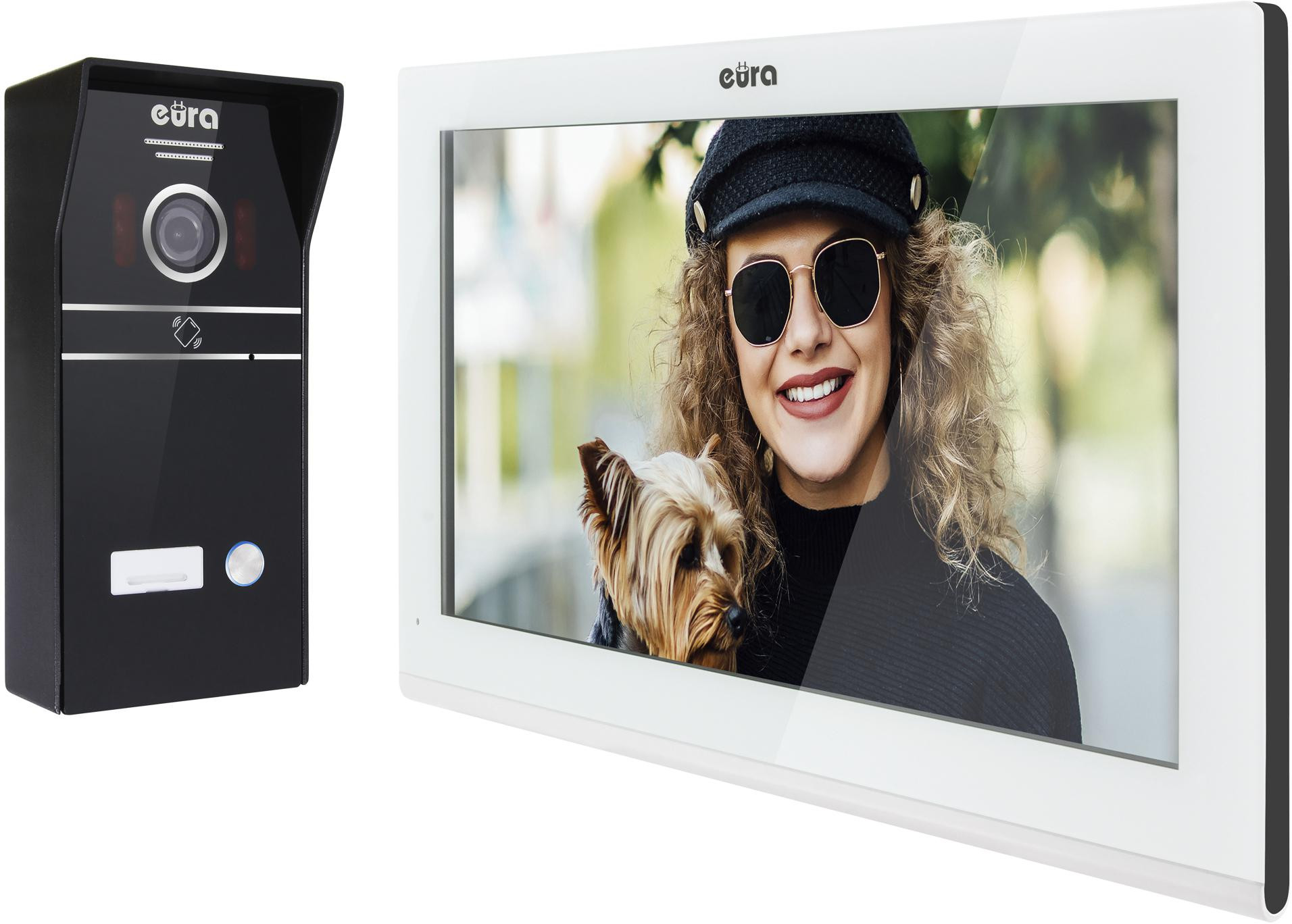 EURA VDP-98C5 wideodomofon WiFi Tuya monitor 10 cali dotykowy 1080p RFID karta SD EURA VDP-98C5 wideodomofon WiFi Tuya monitor 10 cali dotykowy 1080p RFID karta SD