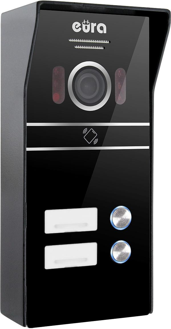 EURA VDP-80C5 wideodomofon 2-rodzinny biały monitor 7 cali FHD 1080p czytnik RFID IP65 EURA VDP-80C5 wideodomofon 2-rodzinny biały monitor 7 cali FHD 1080p czytnik RFID IP65