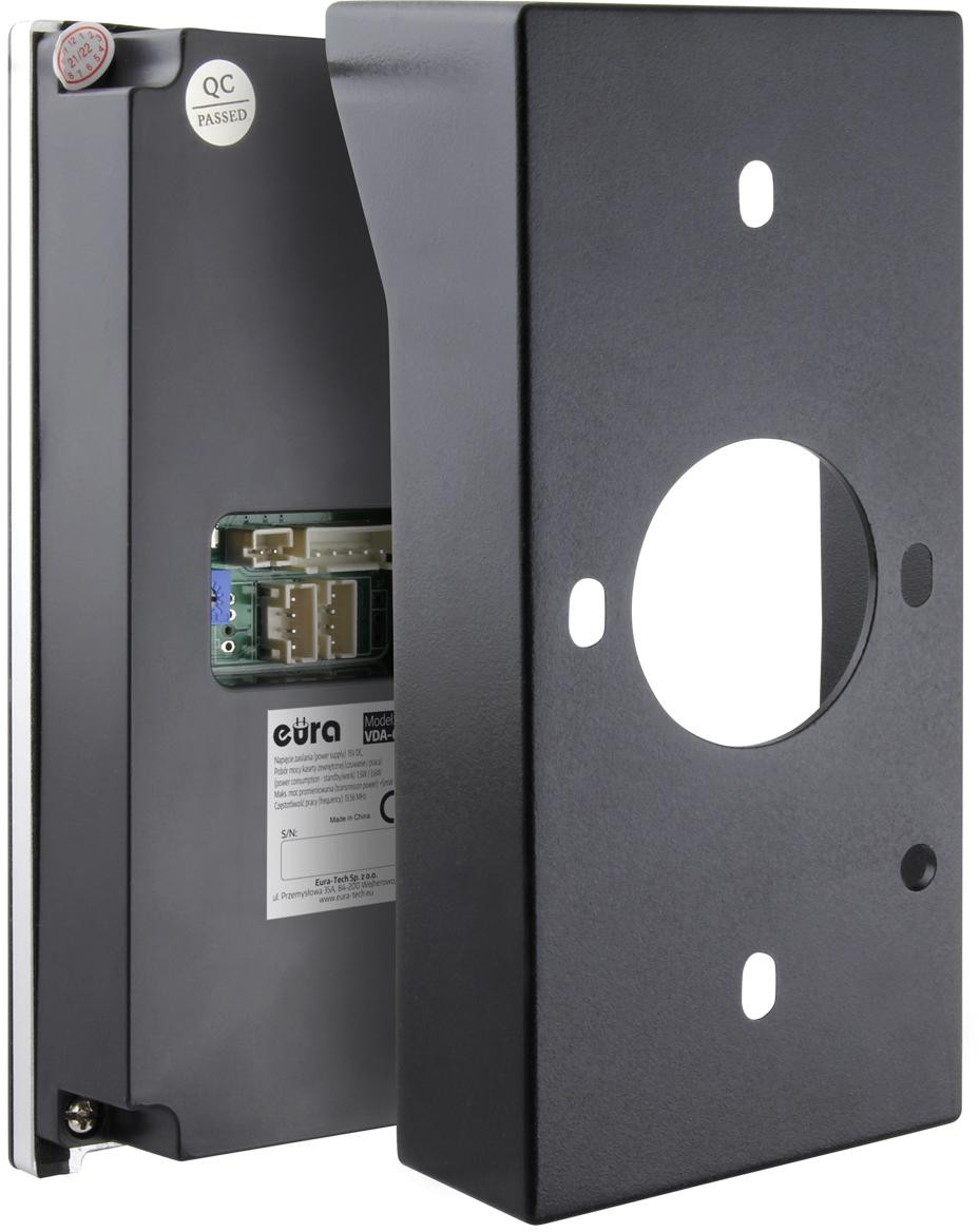 EURA VDP-80C5 wideodomofon 2-rodzinny biały monitor 7 cali FHD 1080p czytnik RFID IP65 EURA VDP-80C5 wideodomofon 2-rodzinny biały monitor 7 cali FHD 1080p czytnik RFID IP65