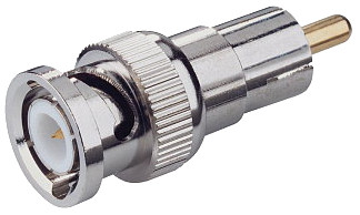 Adattatore Connettore BNC maschio-Connettore spina CINCH